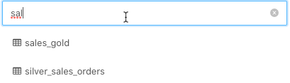 Tabellenfilter