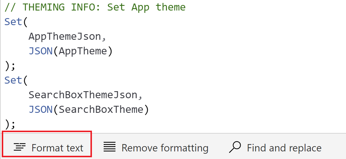 Screenshot von Power Apps Studio mit hervorgehobener Option 