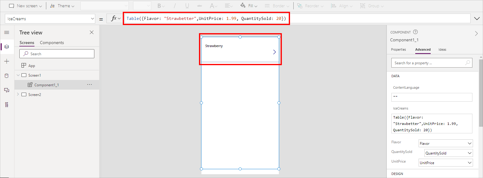 Veraltete Methode zum Auswählen der Feldzuordnung mithilfe der Dropdownliste im Abschnitt 