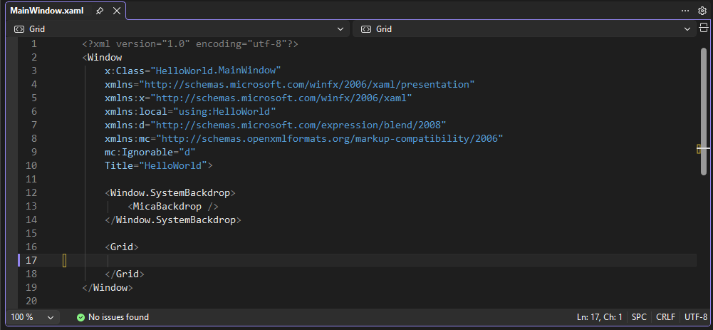 Screenshot mit 