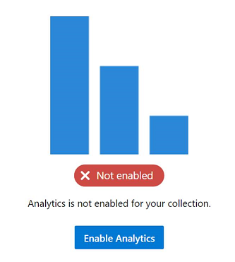 enable analytics Screenshot showing the Enable Analytics option.