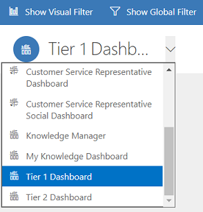 Choose a dashboard Choose a dashboard.