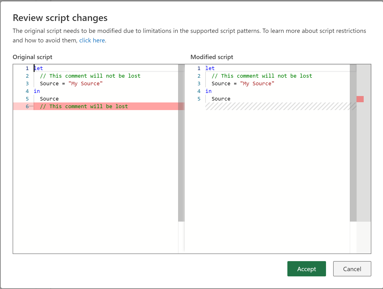 Demonstration of some comments being saved or lost on commit. Demonstration of some comments being saved or lost on commit.