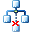 Nonclustered index delete operator icon Nonclustered index delete operator icon
