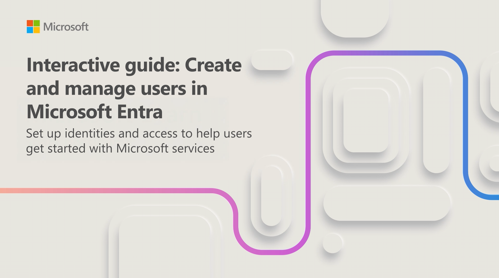 Thumbnail for the Create and manage a user in Microsoft Entra ID.