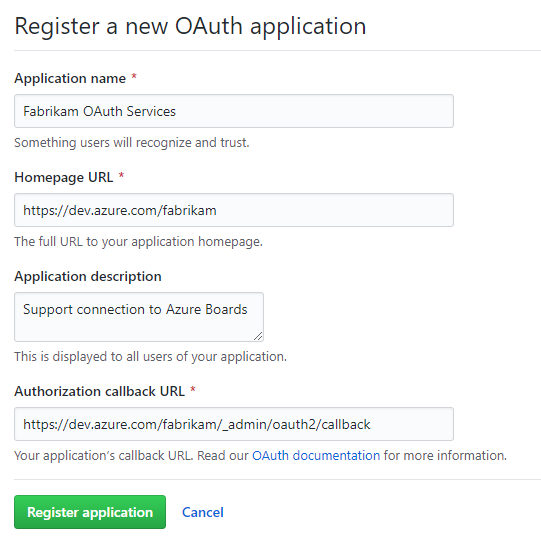 Screenshot che mostra l'app per la registrazione.