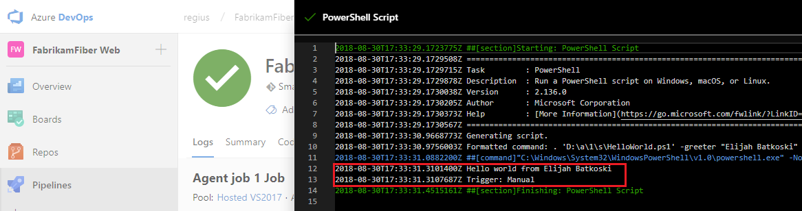 Creare un log riepilogativo dello script PowerShell