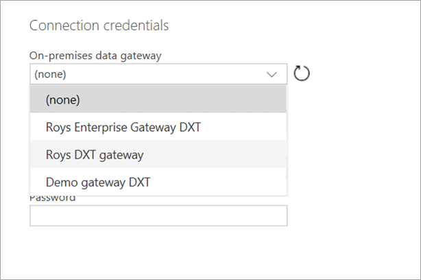 Screenshot di Specificare i dettagli della connessione.